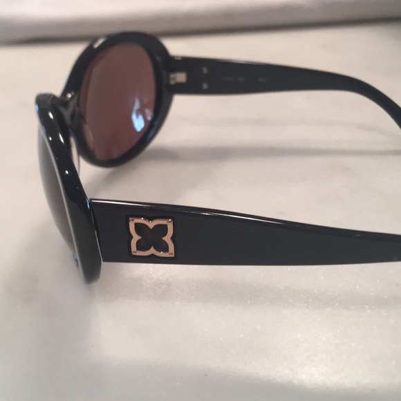 BCBG Max Azria brown Sunglasses with Gold Accent - Picture 2 of 4